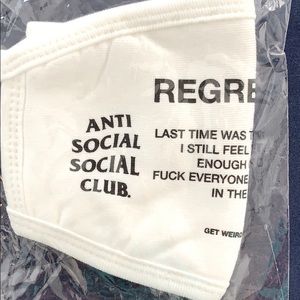 RARE/UNOPENED Anti Social Social Club Mask